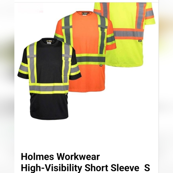 Holmes workwear/Reflective Vest (t-shirt) size L XL XXL - Picture 2 of 2